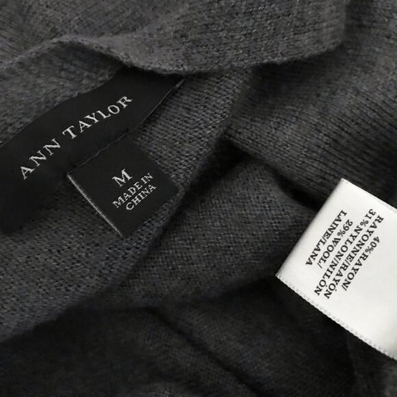 Ann Taylor Vneck Sweater Shirt - Picture 4 of 7